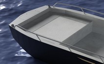 Aluminiumboot SilverCat 600 Bugkiste mit 1 Deckel