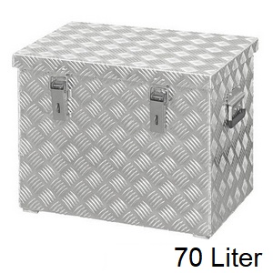Aluminiumkiste 52 x 37,5 x 42cm (70 Liter) Aluminiumkiste 52 x 37,5 x 42cm (70 Liter)