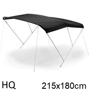 Bimini HQ 215 x 180 cm (Edelstahlgestänge und Zeltstoff) Bimini HQ 215 x 180 cm (Edelstahlgestänge und Zeltstoff)