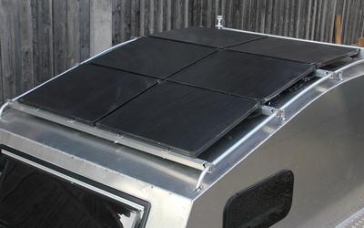 PV-Anlage auf Kabine