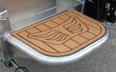 Badeplatform mit SoftTeak